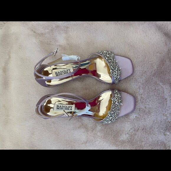 Badgley Mischka Alison Block Heel Sandal - Picture 7 of 14